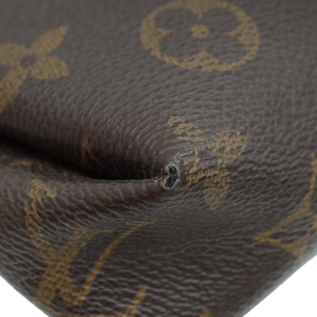 Louis Vuitton Bicolor Monogram Pallas Clutch Bag