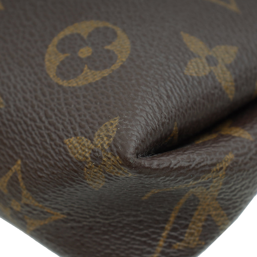 Louis Vuitton Bicolor Monogram Pallas Clutch Bag