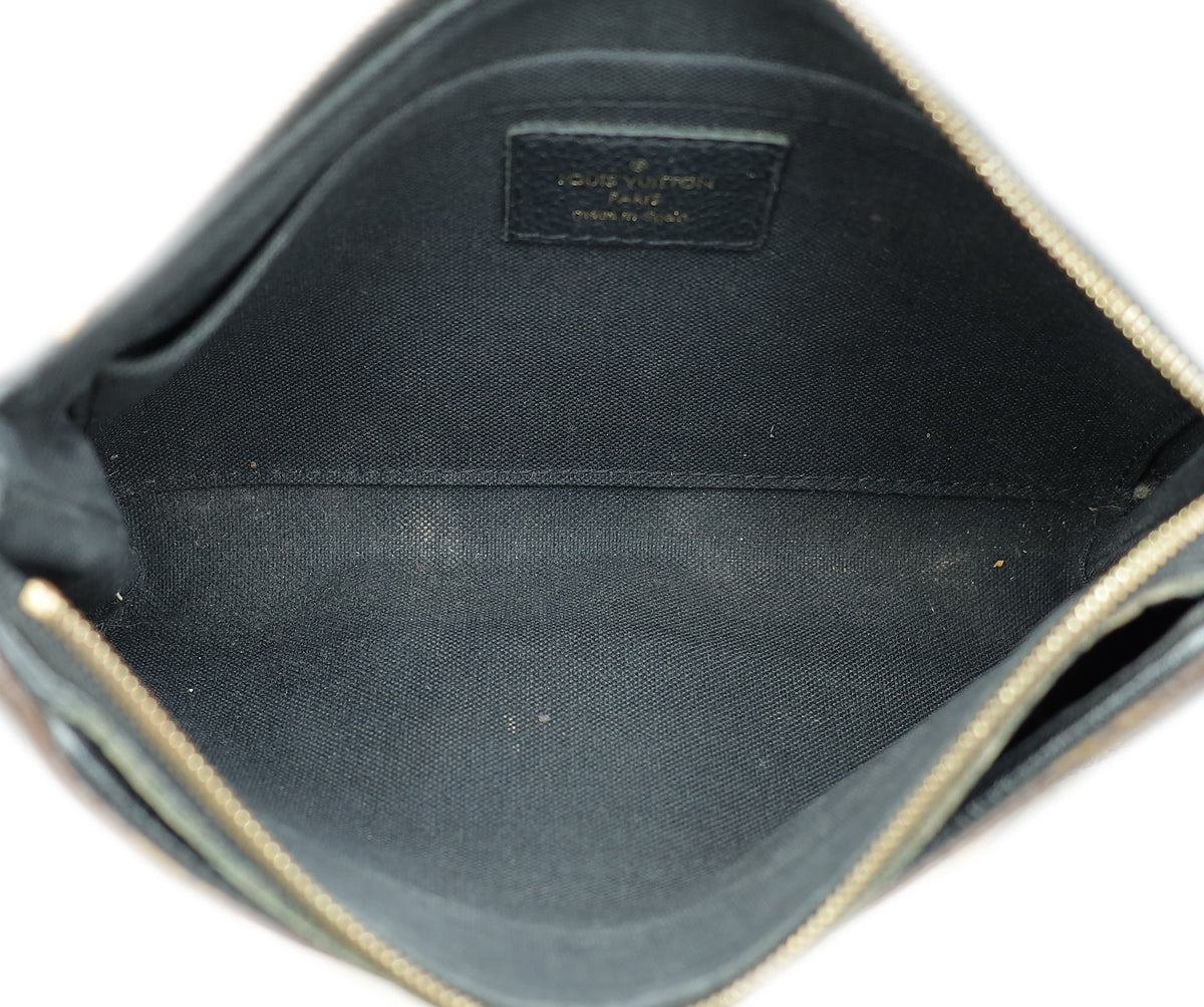Louis Vuitton Bicolor Monogram Pallas Clutch Bag