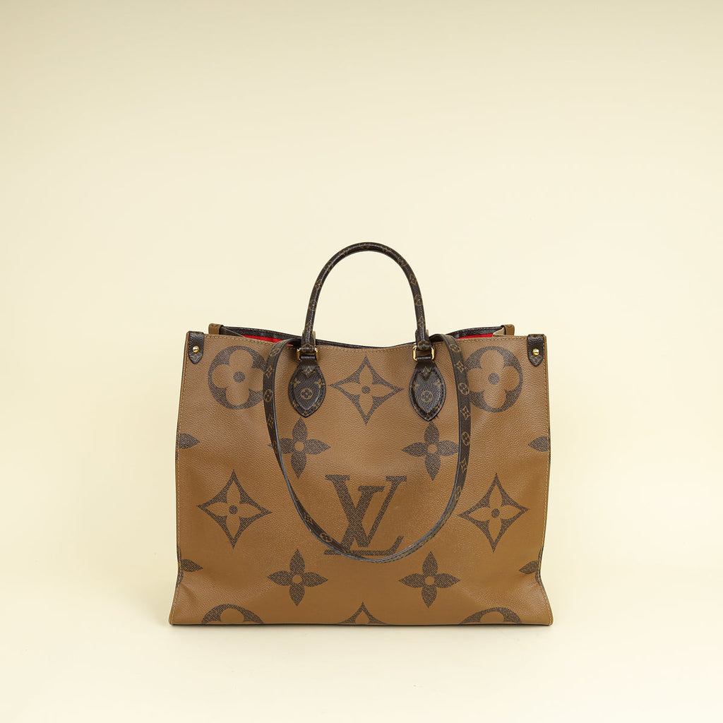 Louis Vuitton Monogram Reverse Onthego GM Bag