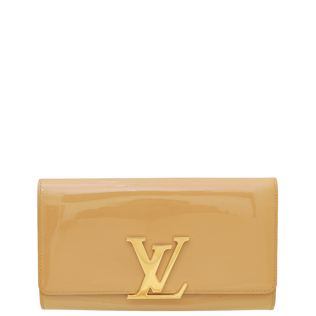 Louis Vuitton Nude Vernis Louise Clutch
