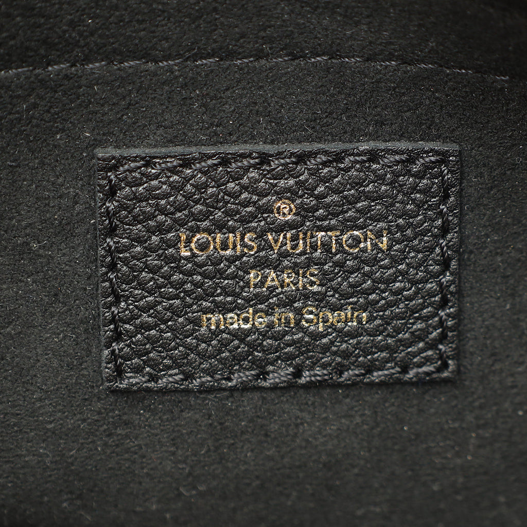 Louis Vuitton Black Monogram Empreinte Multi Pochette Accessoires