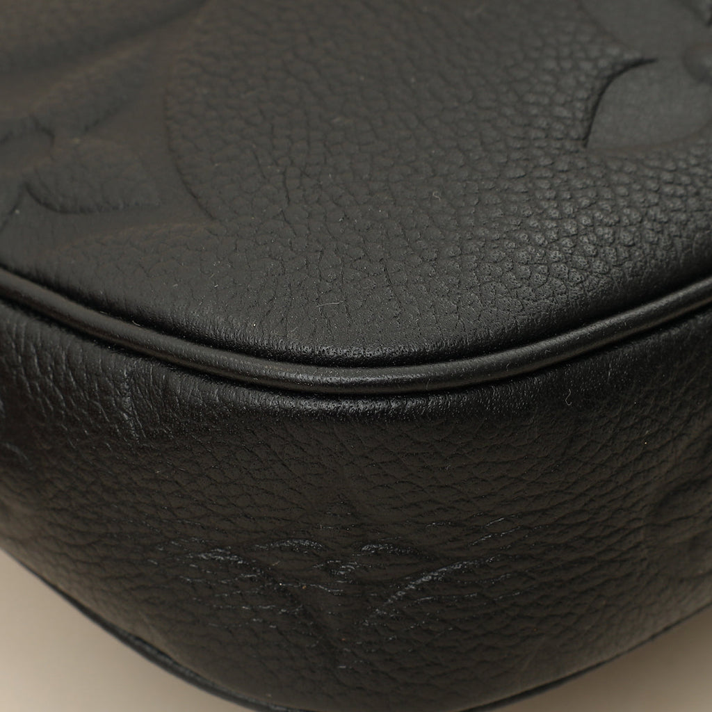 Louis Vuitton Black Monogram Empreinte Multi Pochette Accessoires