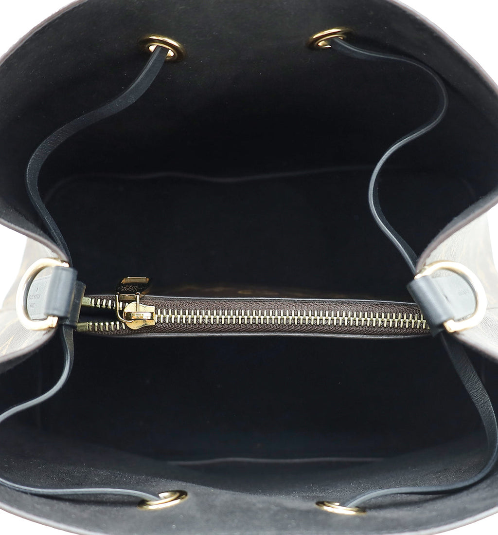 Louis Vuitton Monogram Black Neonoe MM Bag