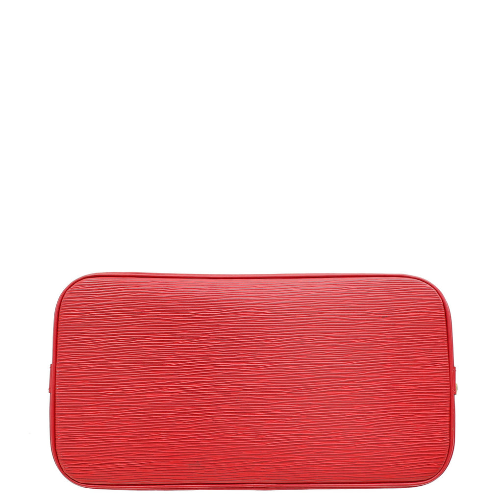 Louis Vuitton Red Alma PM Bag