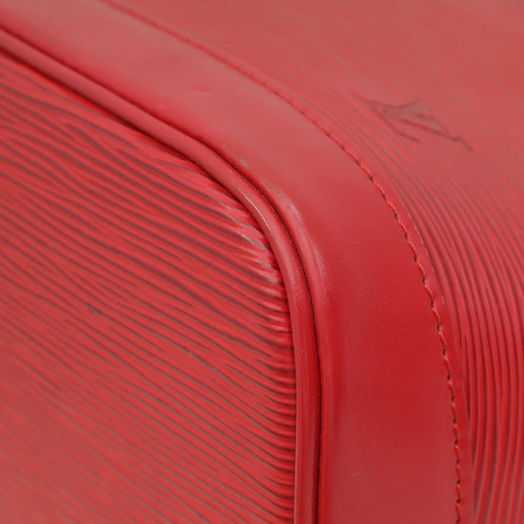 Louis Vuitton Red Alma PM Bag