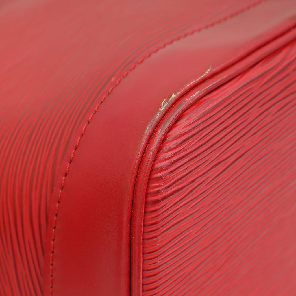 Louis Vuitton Red Alma PM Bag