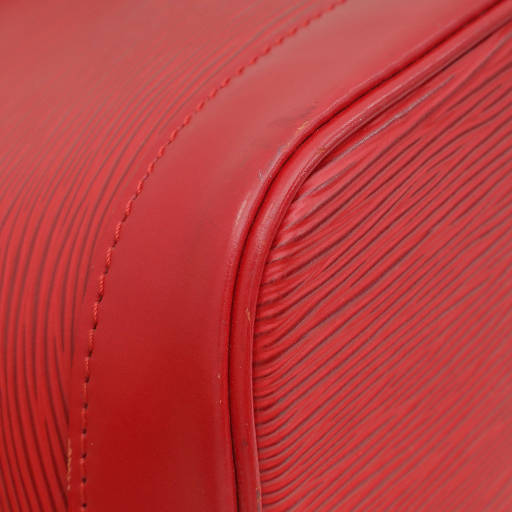 Louis Vuitton Red Alma PM Bag