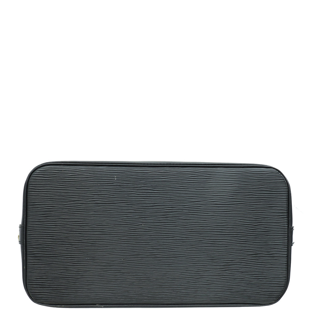 Louis Vuitton Black Alma PM Bag