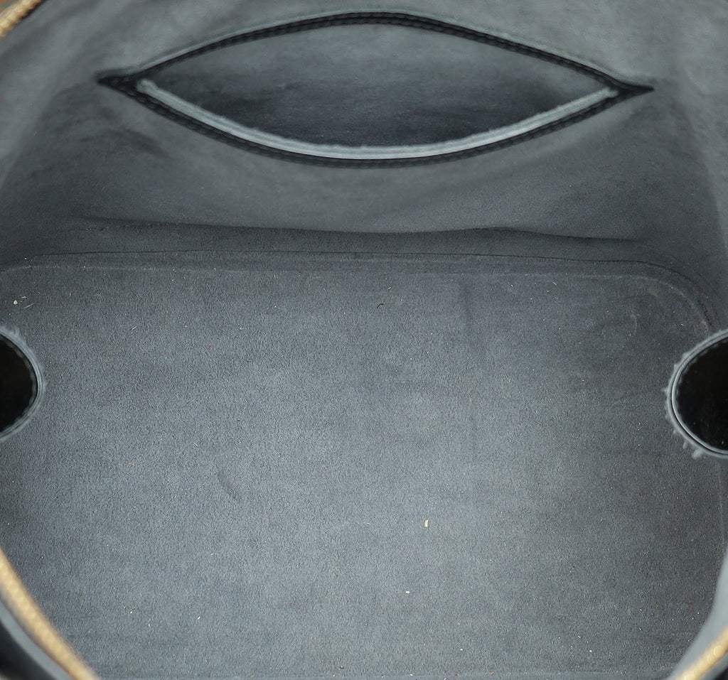 Louis Vuitton Black Alma PM Bag