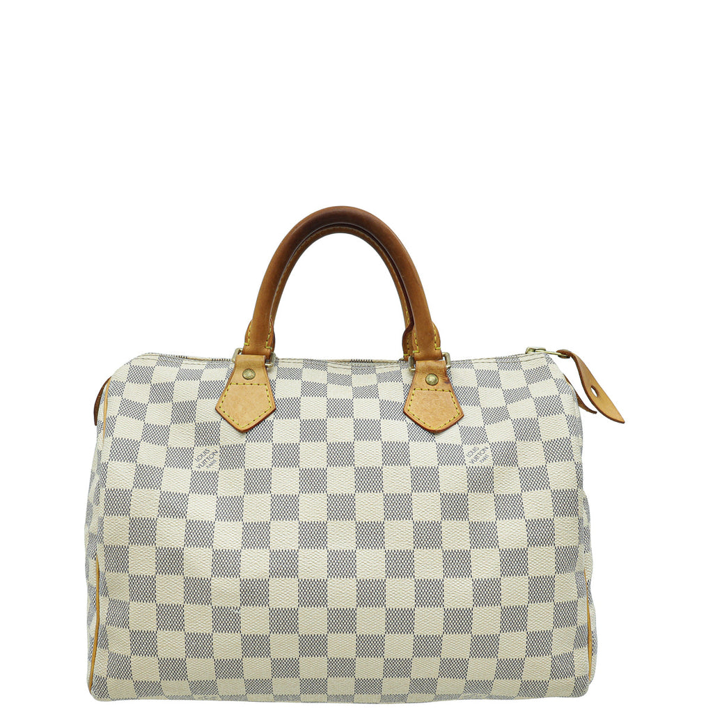 Louis Vuitton Damier Azur Speedy 30 Bag