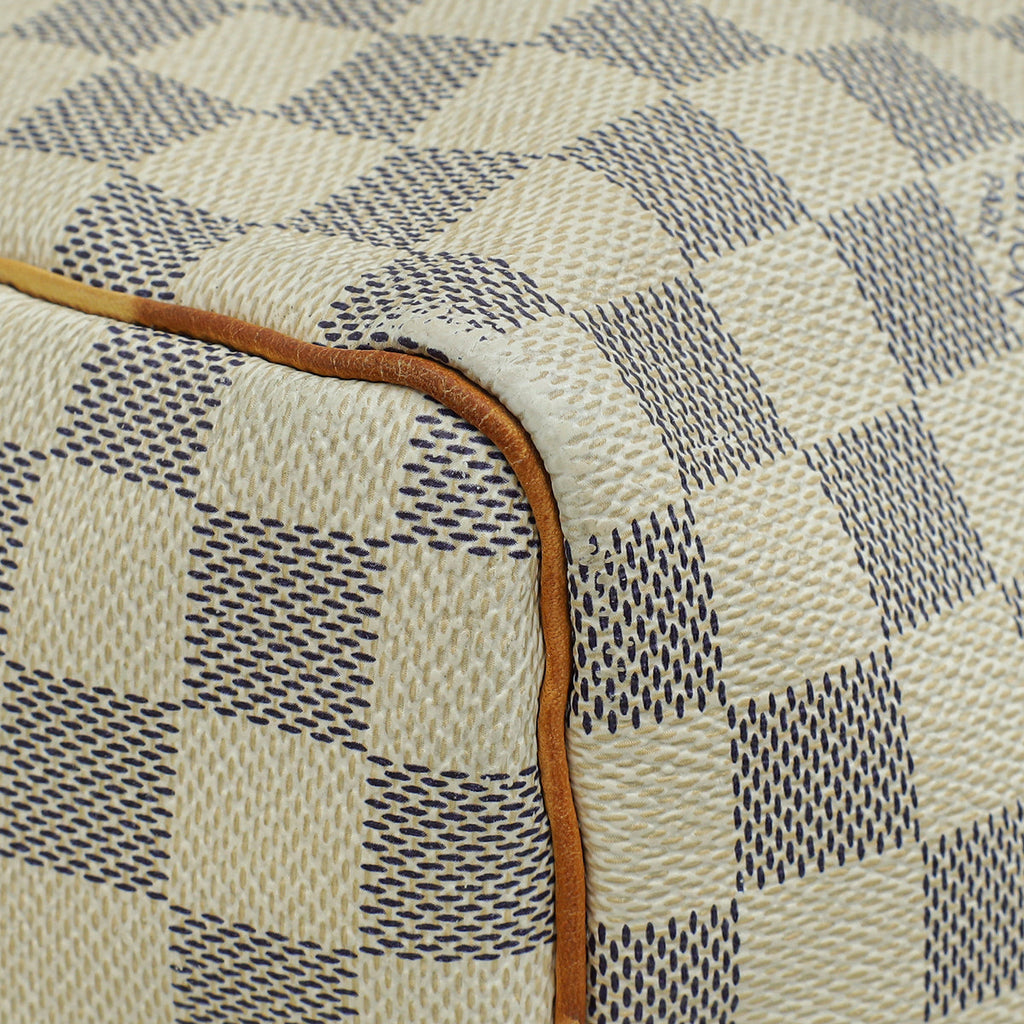 Louis Vuitton Damier Azur Speedy 30 Bag