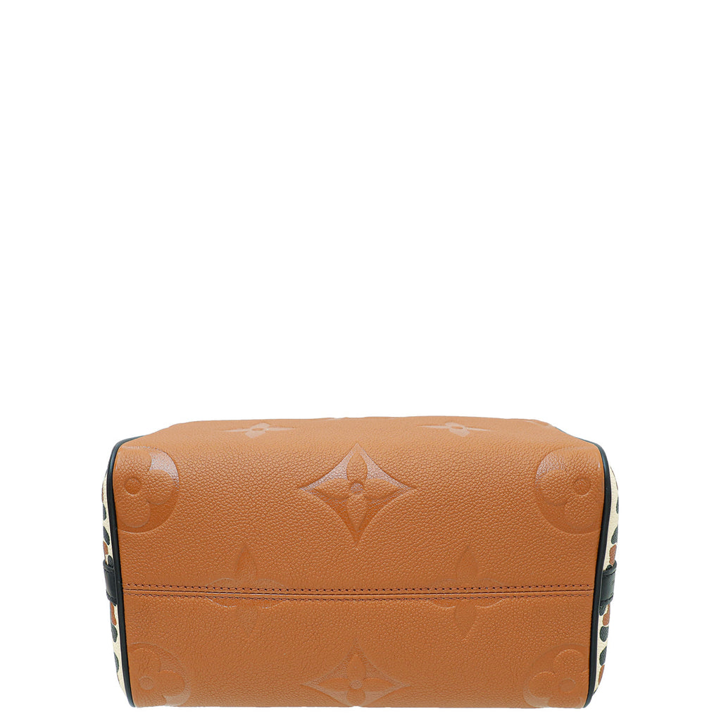 Louis Vuitton Bicolor Empreinte Wild At Heart Bandouliere 25 Bag