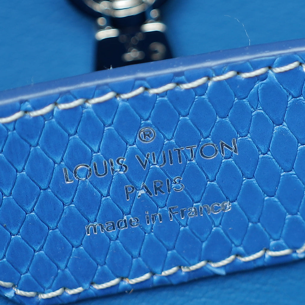 Louis Vuitton Bicolor Python Capucines BB Bag