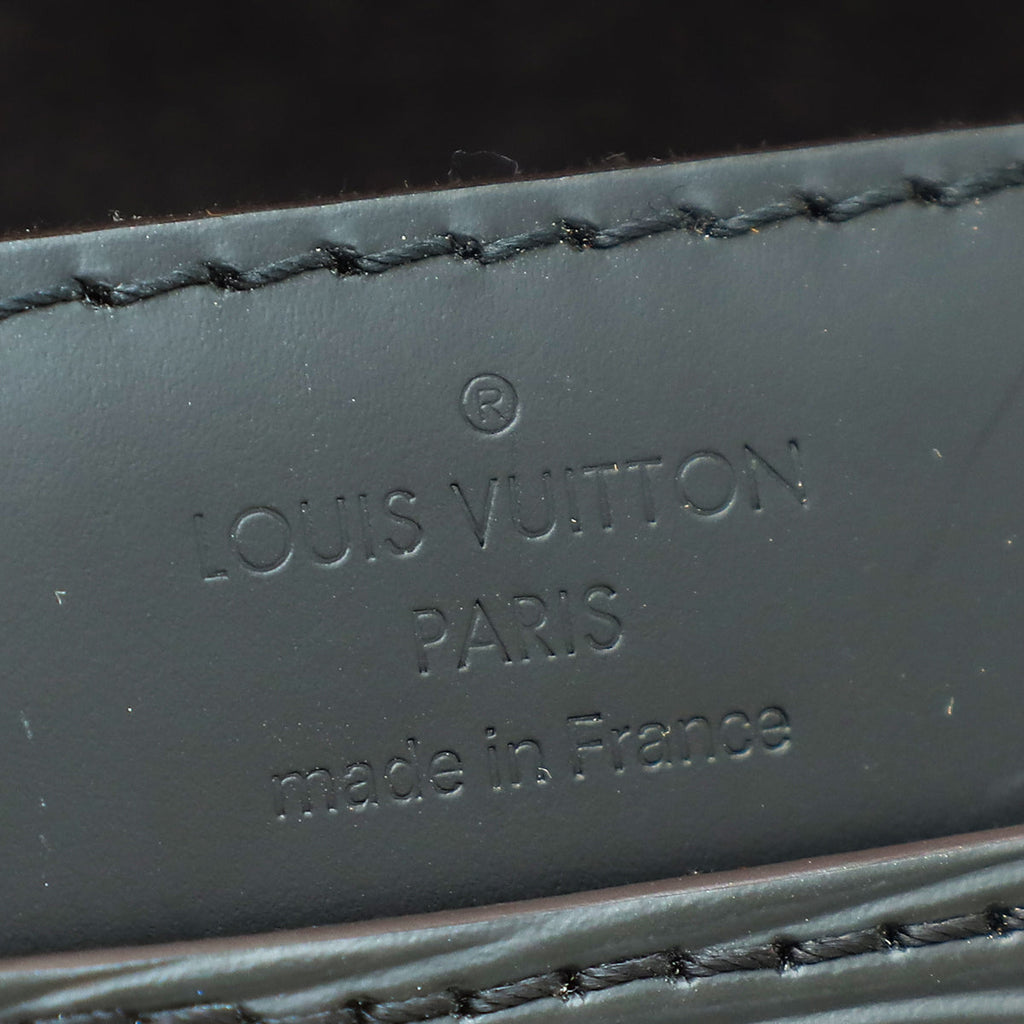 Louis Vuitton Black Louise Strap PM Bag