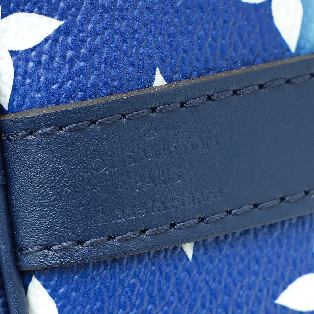 Louis Vuitton Blue Giant Escale Speedy Bandouliere 30 Bag