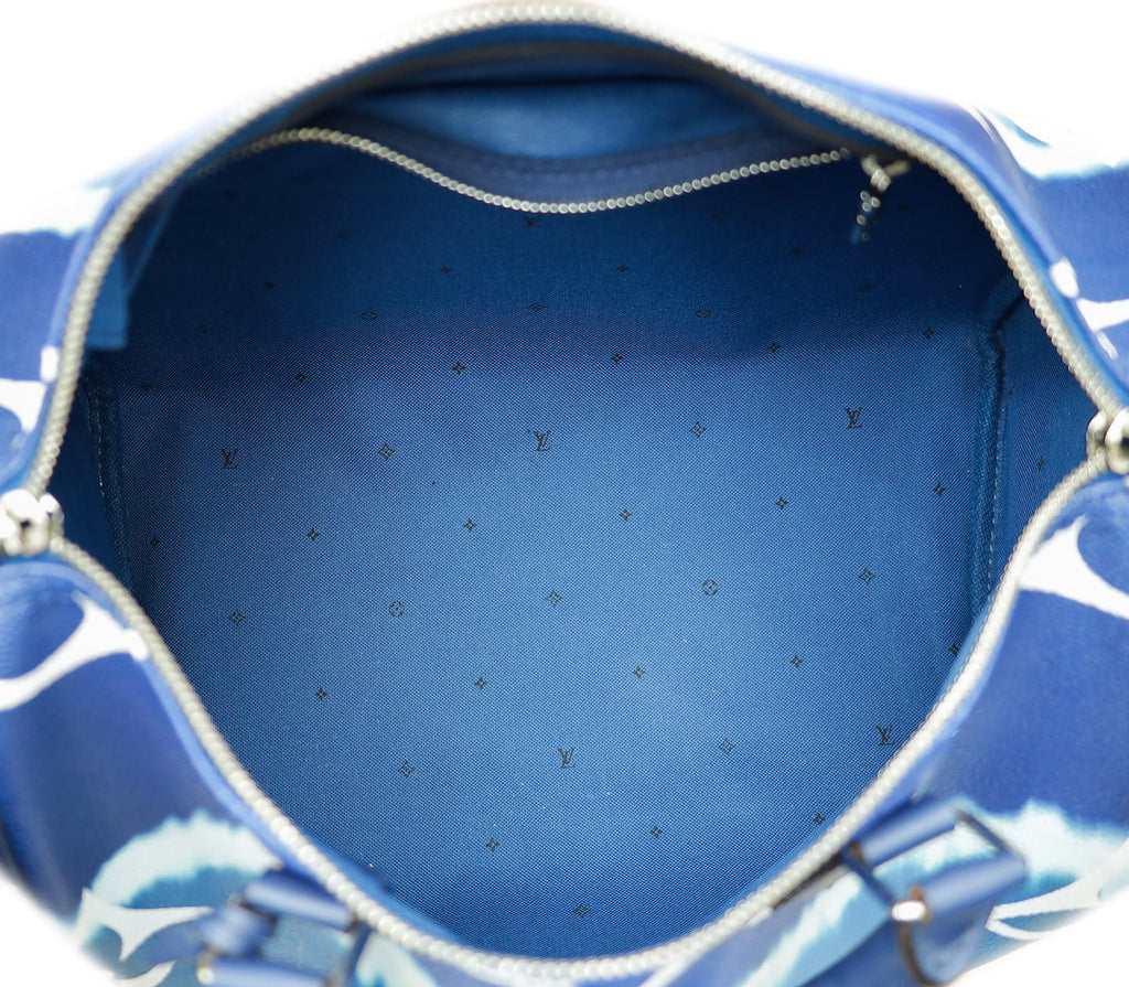 Louis Vuitton Blue Giant Escale Speedy Bandouliere 30 Bag
