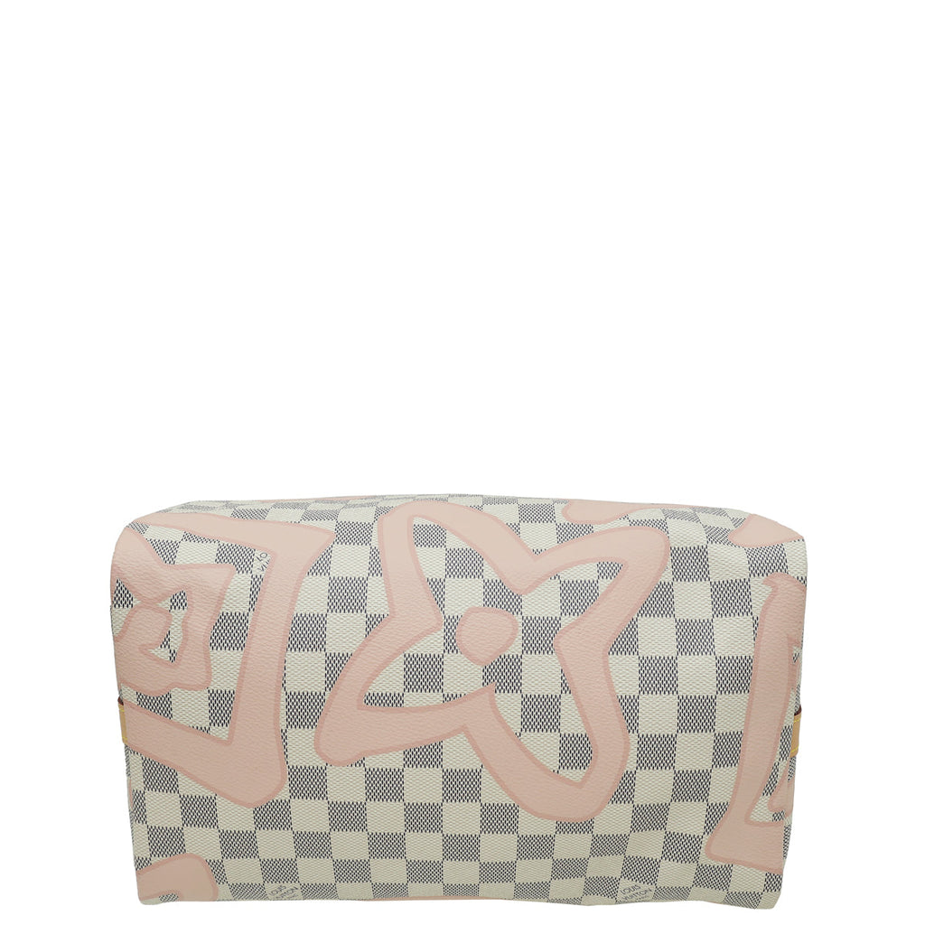 Louis Vuitton Damier Azur Tahitienne Speedy Bandouliere 30 Bag