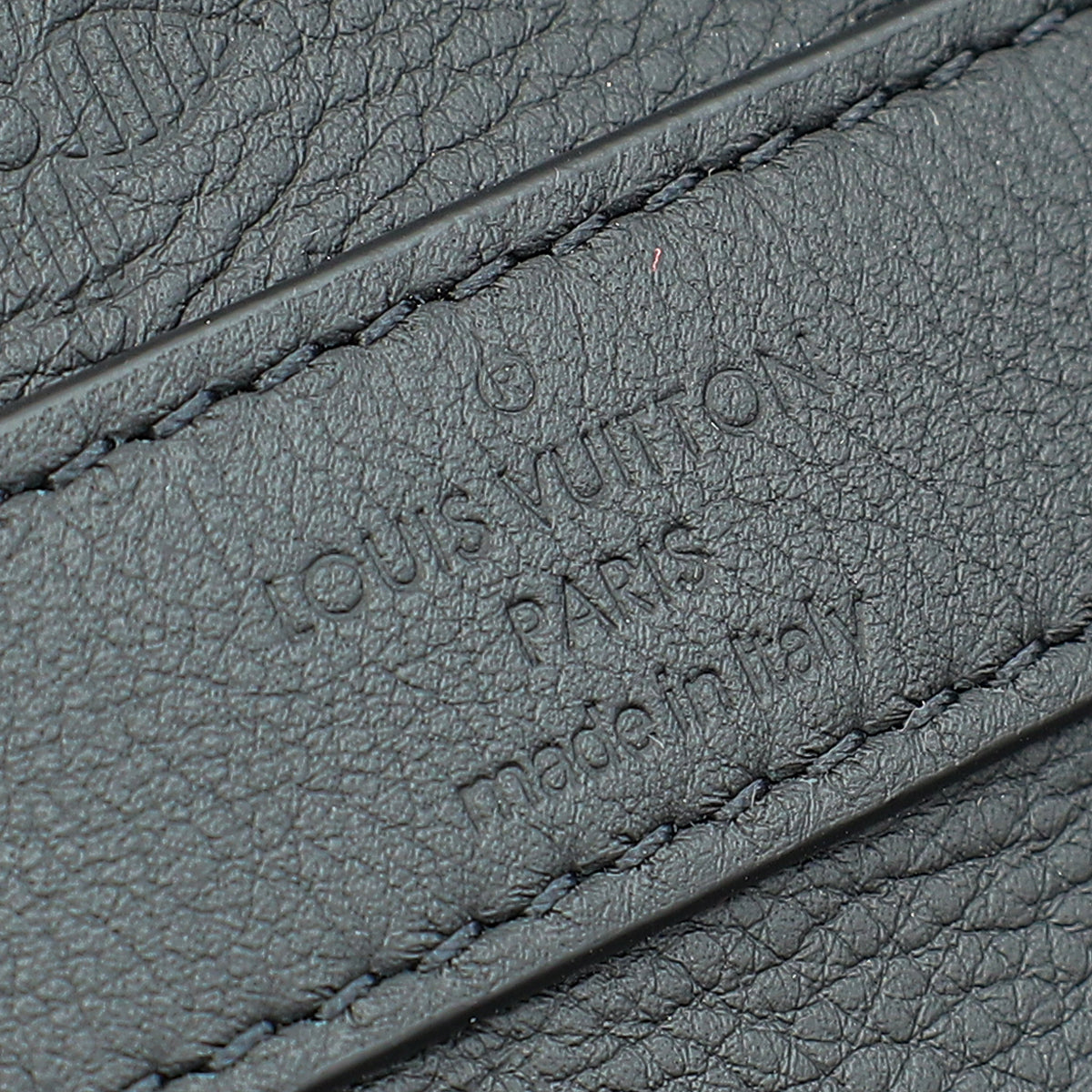 Louis Vuitton Black Monogram Shadow Keepall Bandouliere 50 Bag