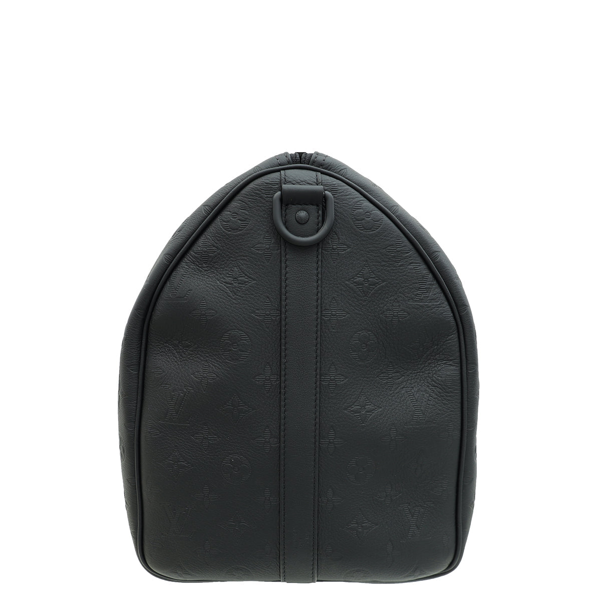 Louis Vuitton Black Monogram Shadow Keepall Bandouliere 50 Bag