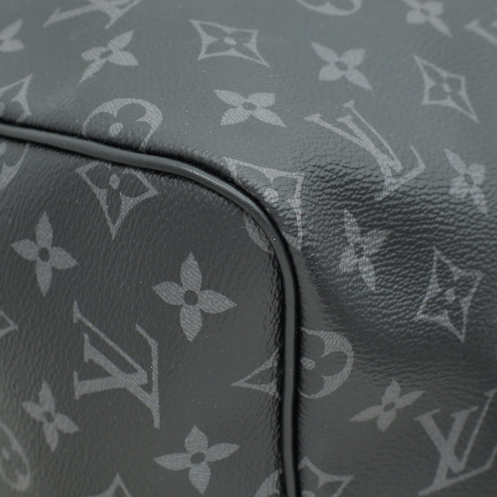 Louis Vuitton Monogram Eclipse Keepall Bandouliere 55 Bag