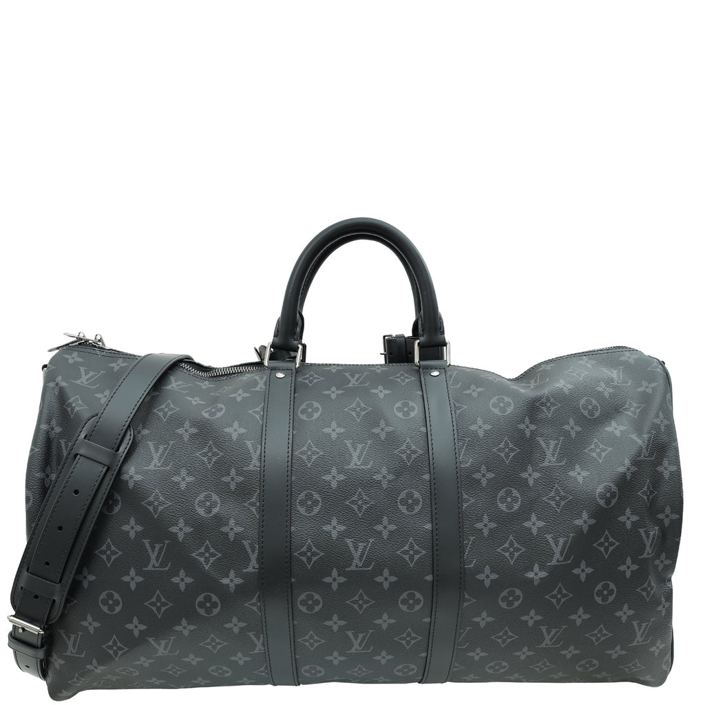 Louis Vuitton Monogram Eclipse Keepall 55 Bag