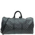 Louis Vuitton Monogram Eclipse Keepall 55 Bag