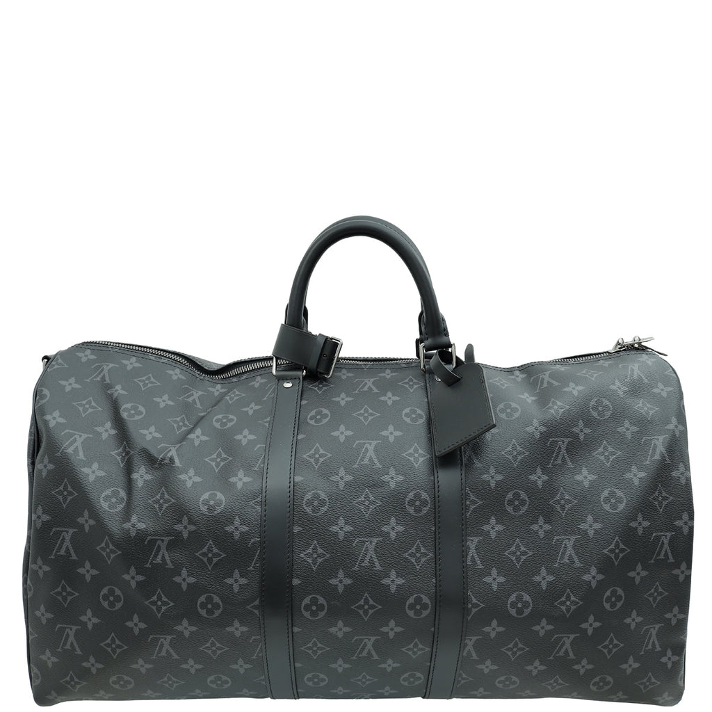Louis Vuitton Monogram Eclipse Keepall 55 Bag