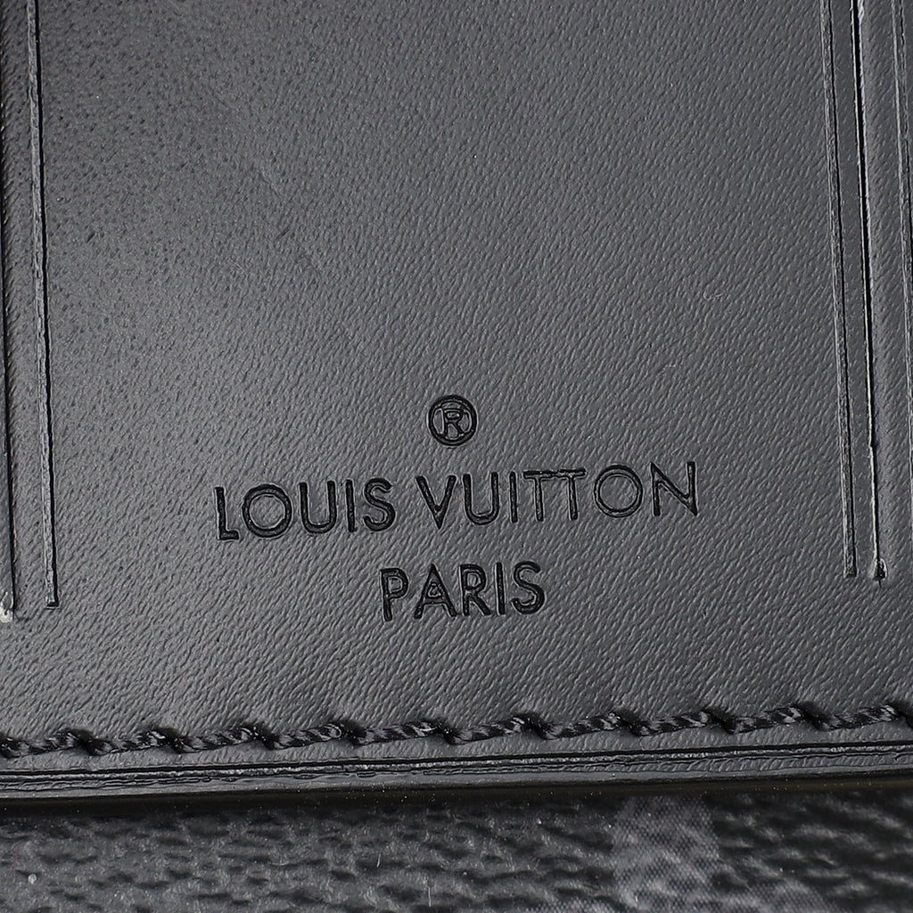Louis Vuitton Graphite Monogram Eclipse Keepall 55 Bag