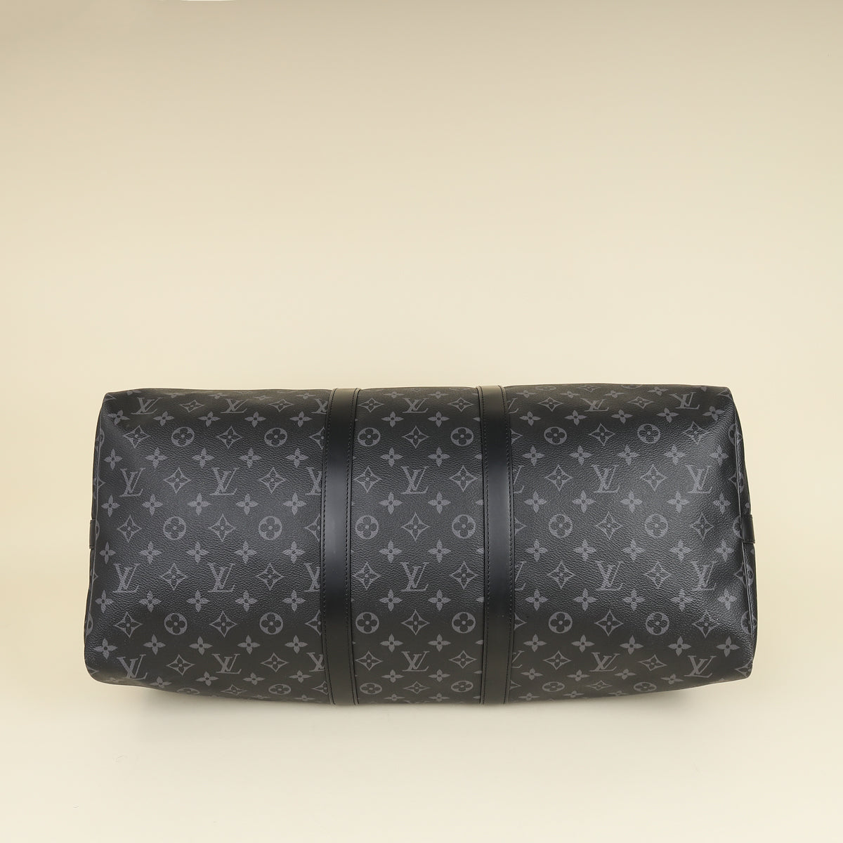 Louis Vuitton Graphite Monogram Eclipse Keepall 55 Bag