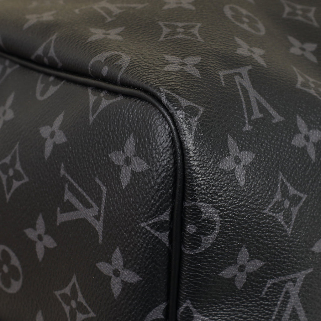 Louis Vuitton Graphite Monogram Eclipse Keepall 55 Bag