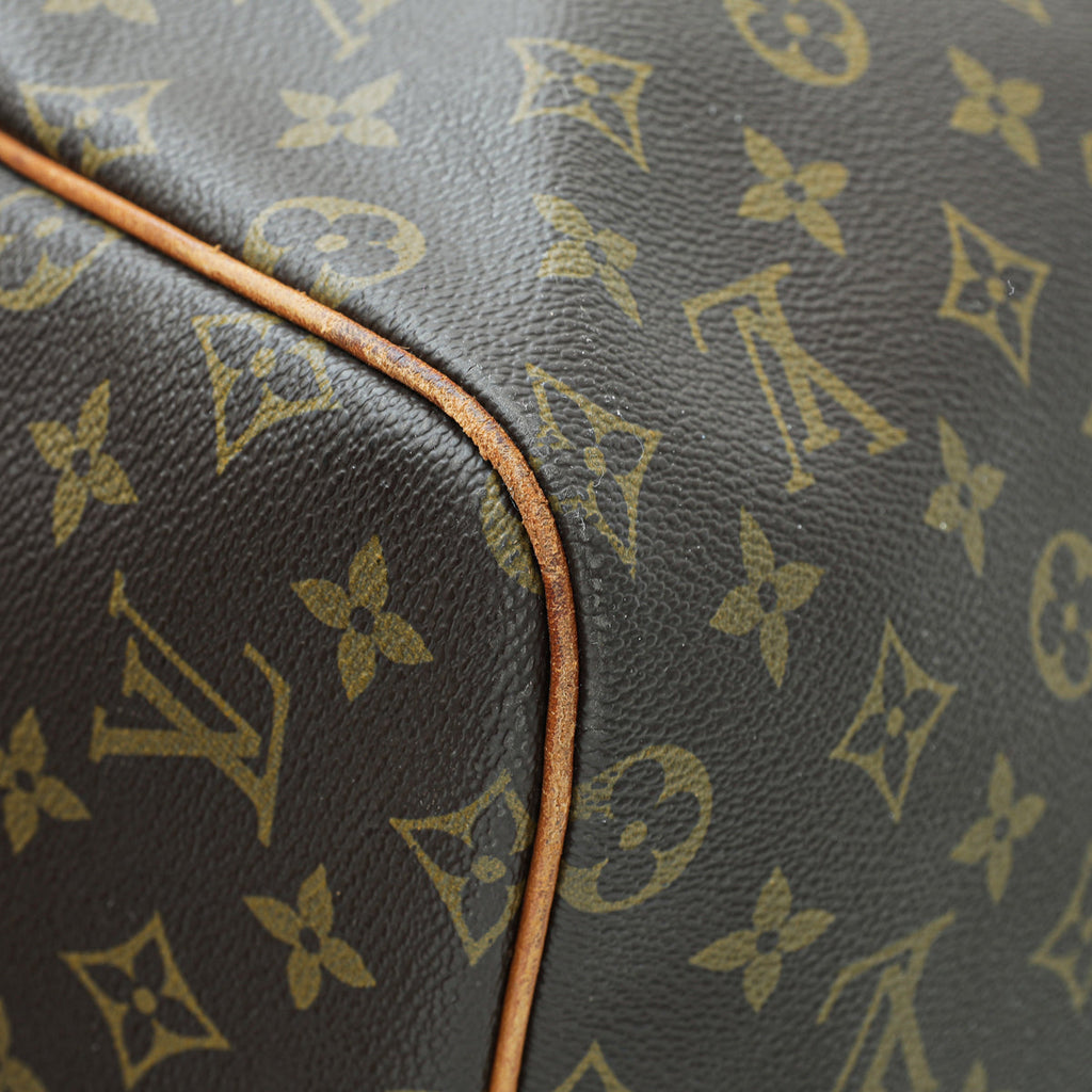 Louis Vuitton Brown Malletier Monogram Keepall 55 Bag