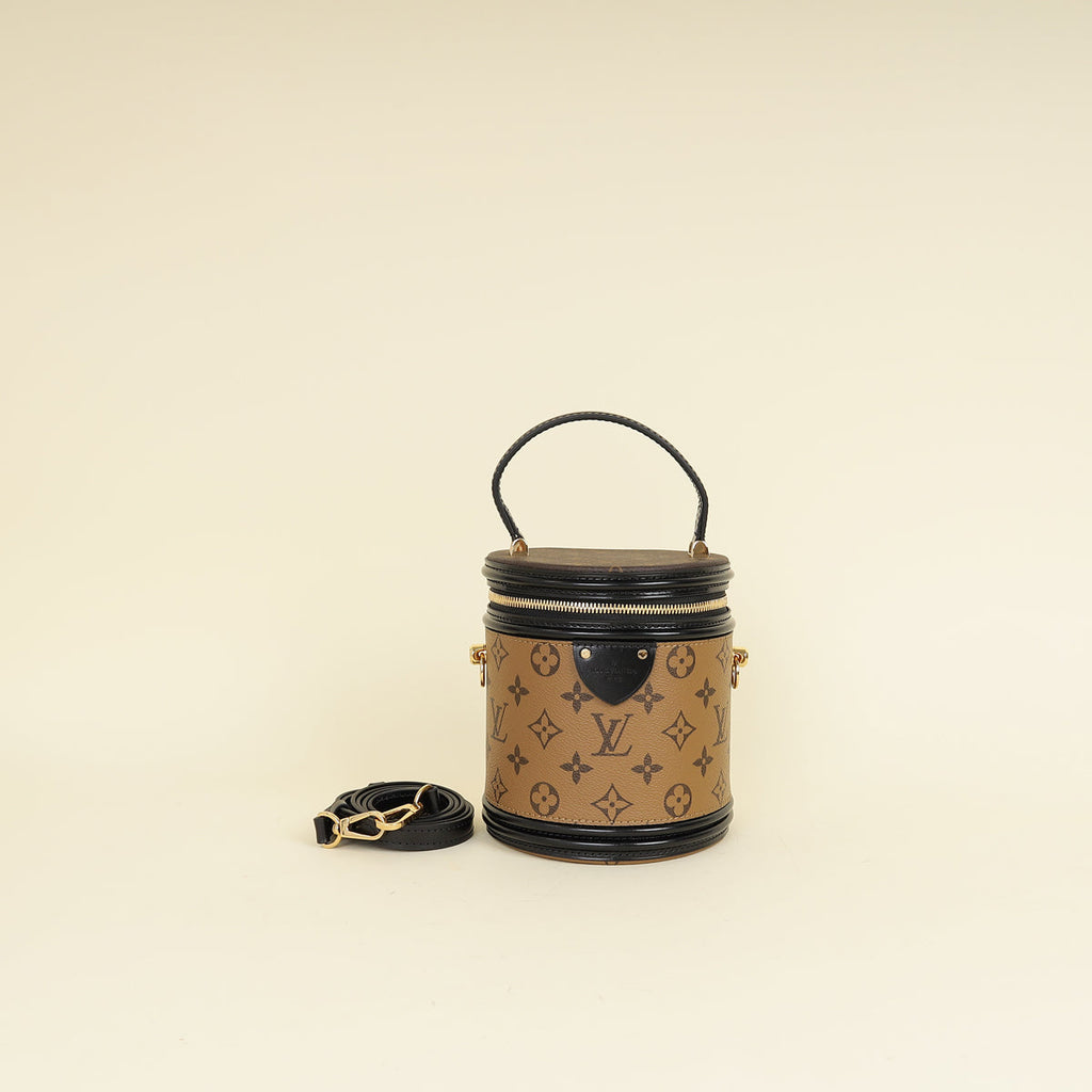 Louis Vuitton Monogram Reverse Black Cannes Bag