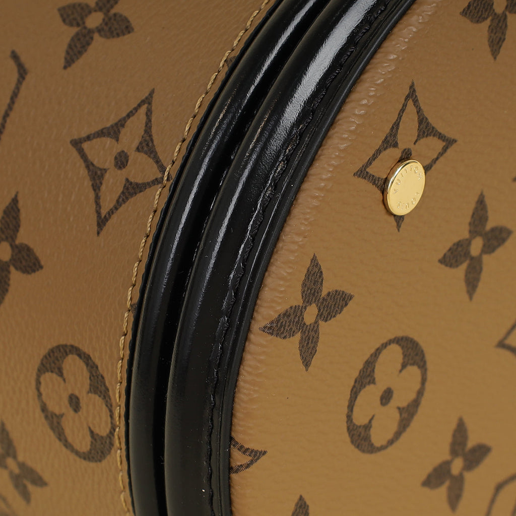 Louis Vuitton Monogram Reverse Black Cannes Bag