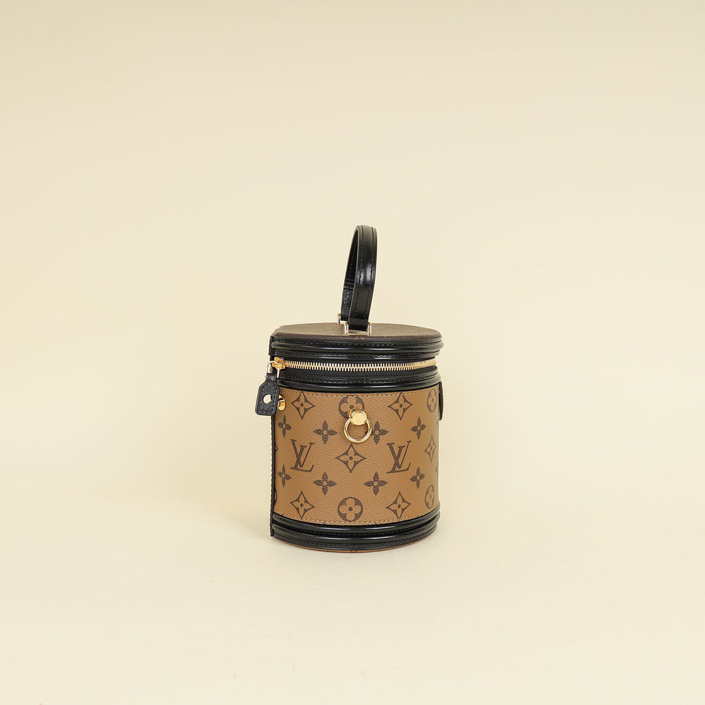 Louis Vuitton Monogram Reverse Black Cannes Bag