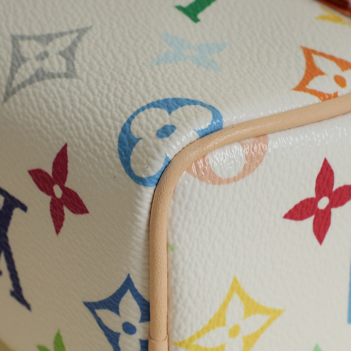 Louis Vuitton Multicolor Monogram x TM Nano Speedy Takashi Murakami Bag