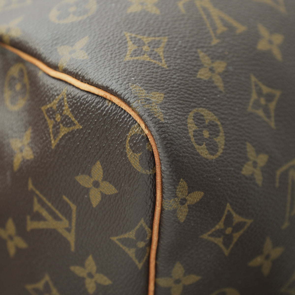 Louis Vuitton Brown Monogram Keepall Bandouliere 60 Bag