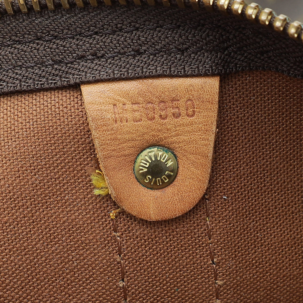 Louis Vuitton Brown Monogram Keepall 50 Bag