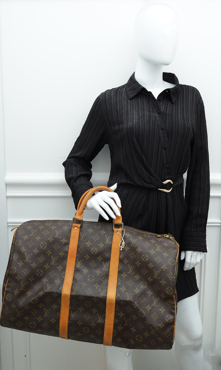 Louis Vuitton Monogram Keepall 50 Bag