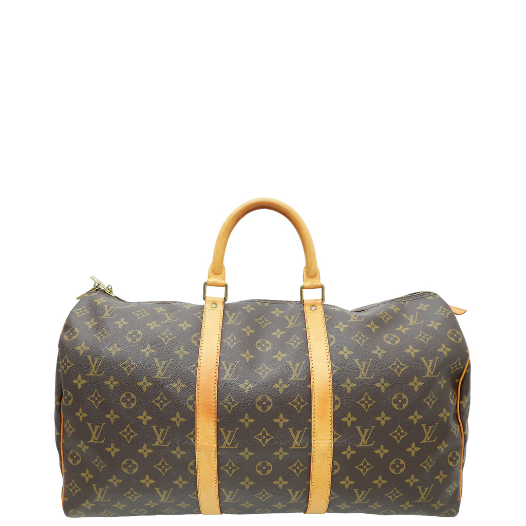 Louis Vuitton Monogram Keepall 50 Bag