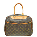 Louis Vuitton Brown Monogram Deauville Tote Bag