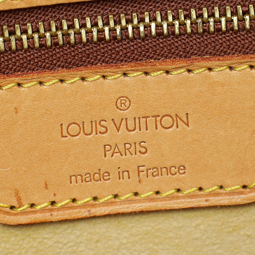Louis Vuitton Brown Monogram Babylone Tote Bag