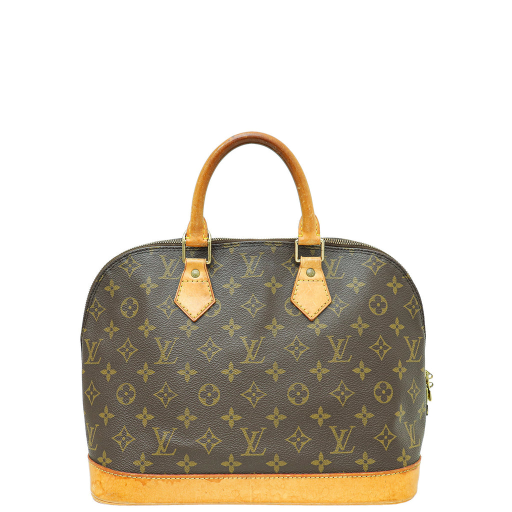 Louis Vuitton Brown Monogram Alma PM Bag