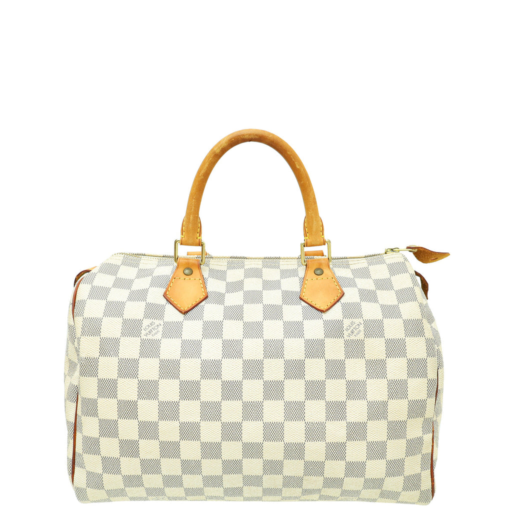 Louis Vuitton Damier Azur Speedy 30 Bag