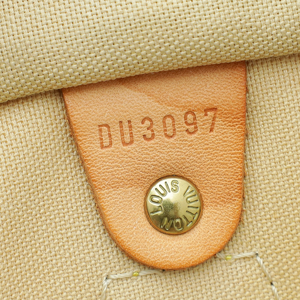 Louis Vuitton Damier Azur Speedy 30 Bag