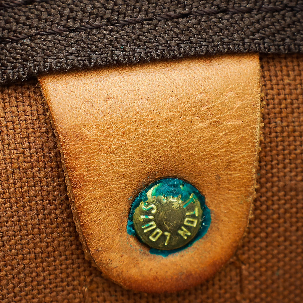 Louis Vuitton Brown Monogram Keepall 50 Bag