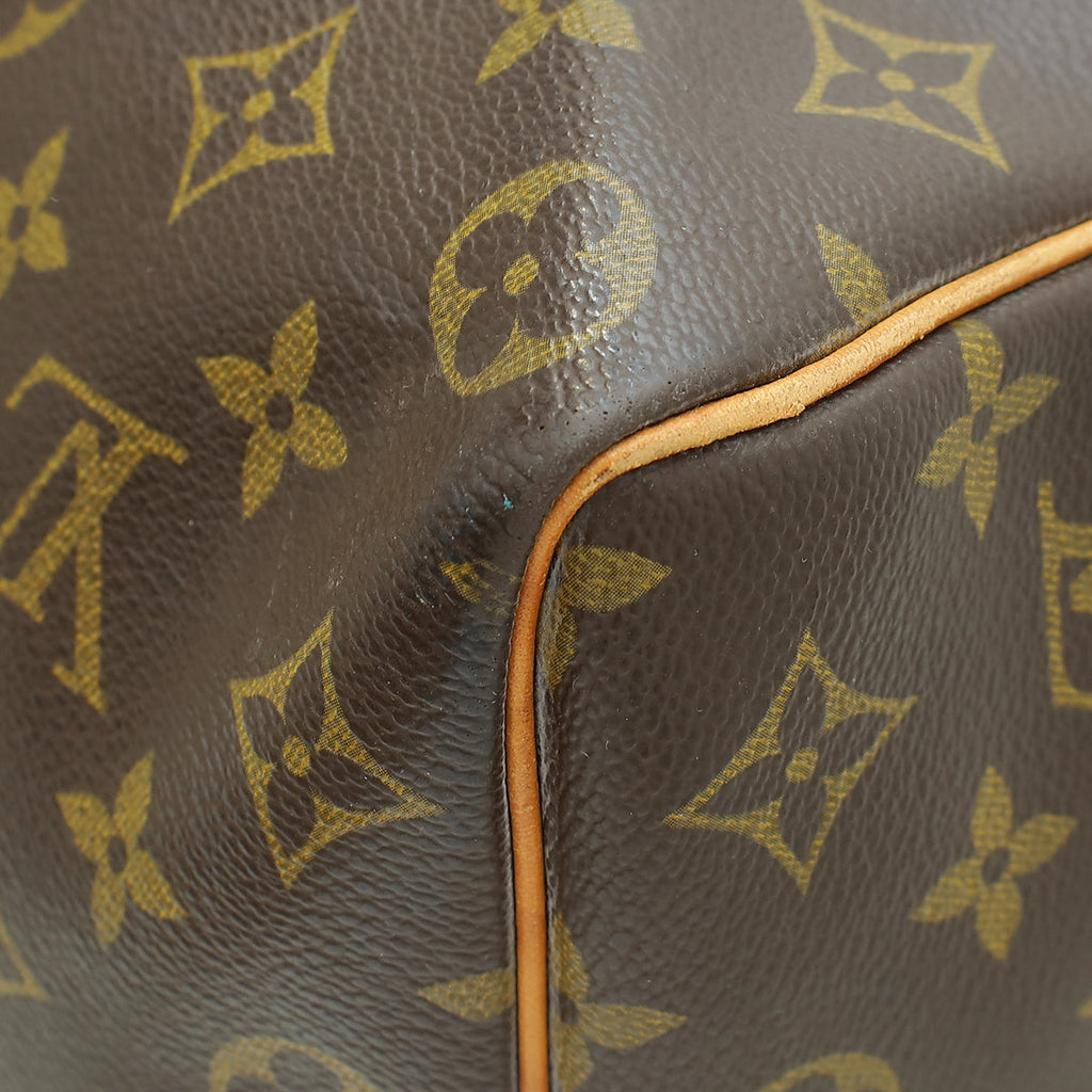 Louis Vuitton Brown Monogram Keepall 50 Bag
