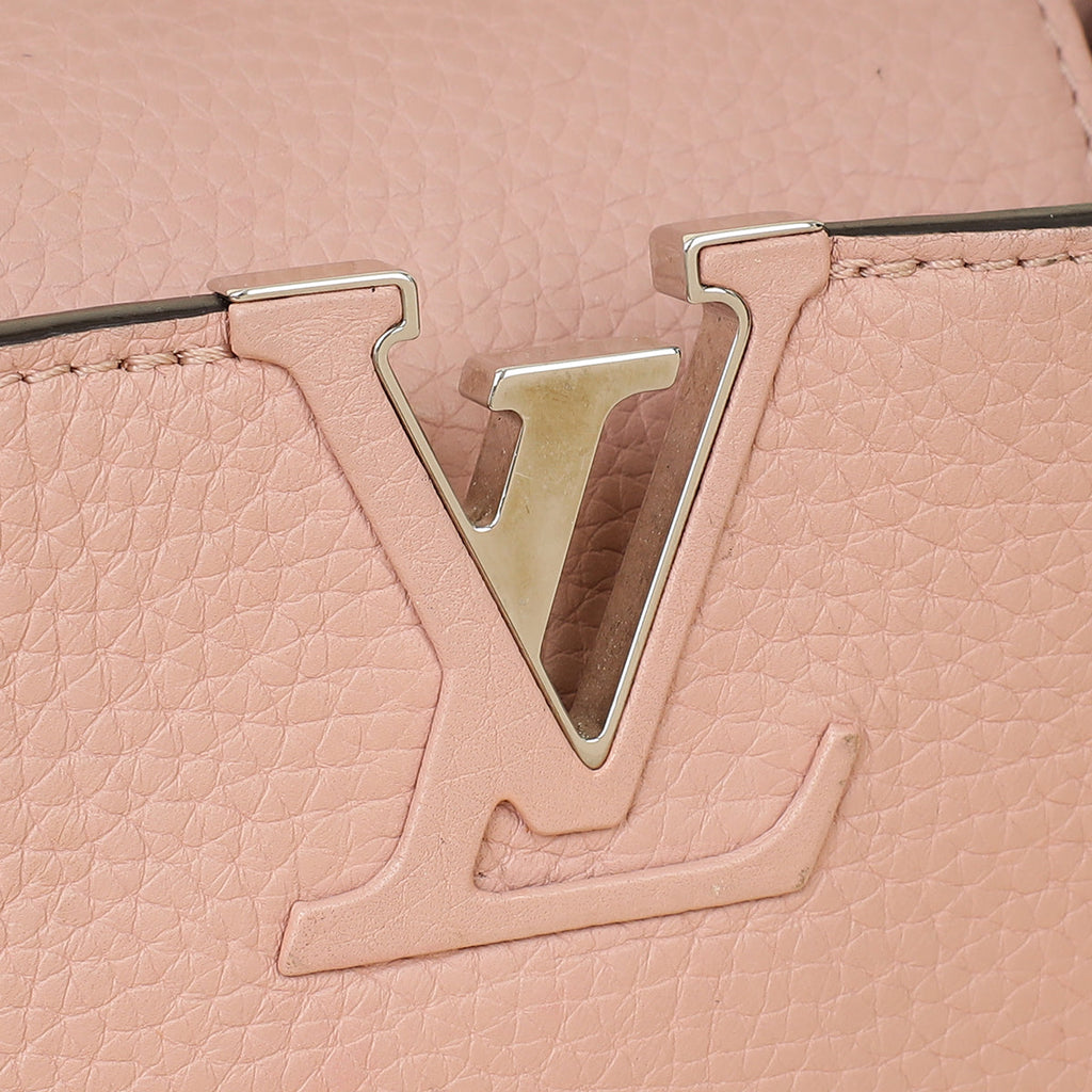 Louis Vuitton Magnolia Capucines w/Python Handle BB Bag