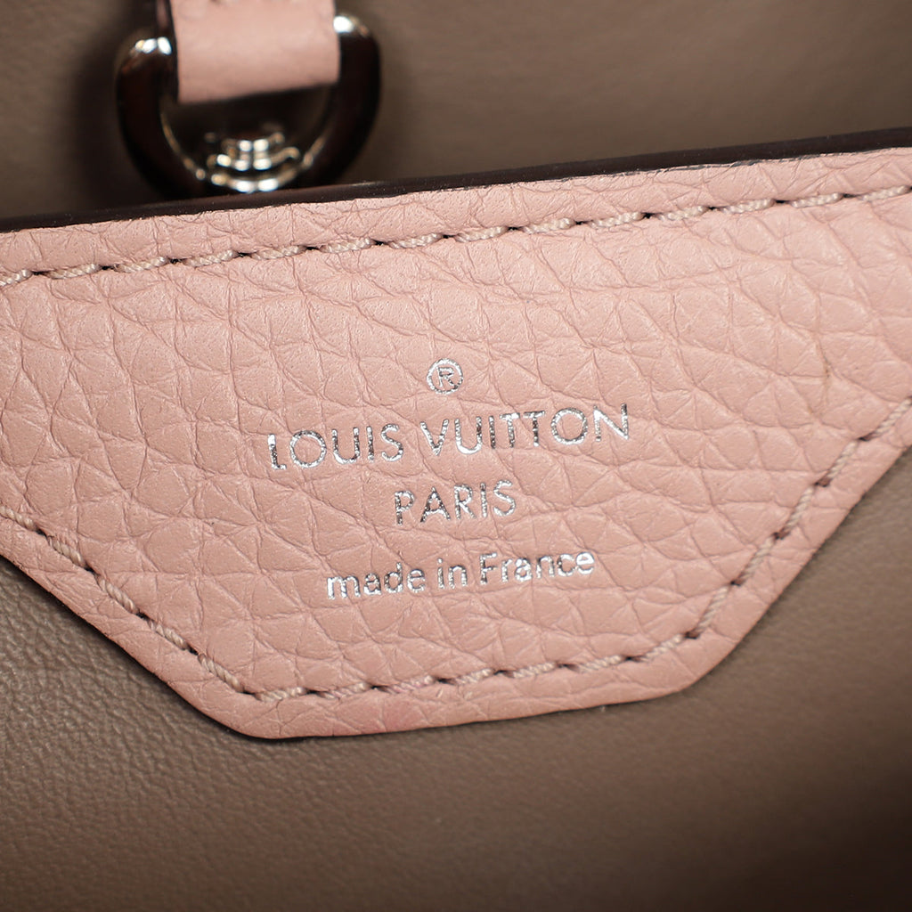 Louis Vuitton Magnolia Capucines w/Python Handle BB Bag