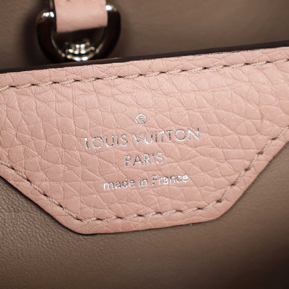 Louis Vuitton Magnolia Capucines w/Python Handle BB Bag